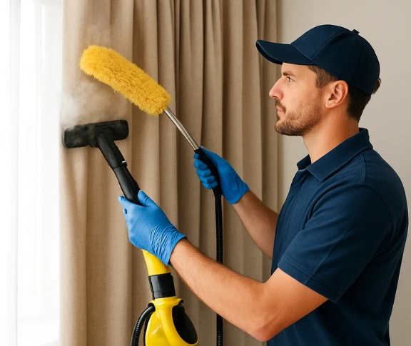 Trusted blind cleaning technician Matty Curtain Cleaning cabramatta-west-nsw QLD